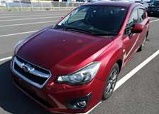 Subaru Impreza wine red