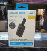 Anker zolo power bank with lighting  cable