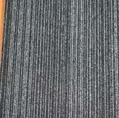 grey sturdy wall to wall carpet tiles