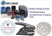 Rubber Stamps and Company Seals
