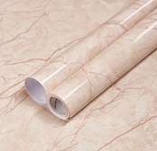 light brown and white marble top contact paper