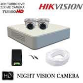 Hikvision 2 HD CCTV Complete Kit With Night Vision Enabled