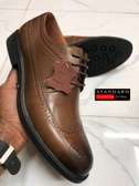 Brown Oxford Leather Shoes