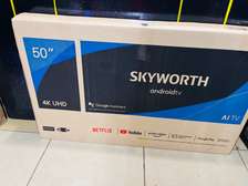 SKYWORTH 50 INCHES SMART GOOGLE UHD FRAMELESS TV