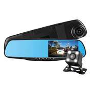 Dashboard Camera 4.3 Inch Car DVR Mirror Car Plus