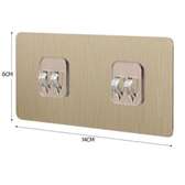 5 Pcs Long Heavy duty Adhesive waterproof wall hooks