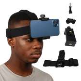 Head Strap Phone Mount for Action Camera GoPro Smartphone