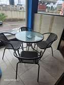 Outdoor set 4 seaters.