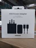 ORIGINAL Samsung 45W PD Adapter with USB Type-C to C Cable