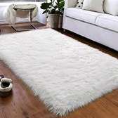 Lush fluffy carpet