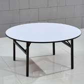 Boardroom Tables; Multipurpose Round Folding Boardroom Table