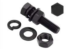 Hex bolt ,Hex Nuts, flat Washers, spring Washers