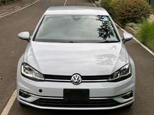 Volkswagen Golf 2018 White Hatchback Efficient Ride