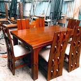 Classic 6-Seater Mahogany Dining Table