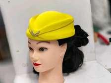 Black,red, white & maroon hostess caps