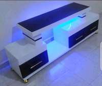 Lighted tv stand