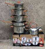 Cookware with kettle
