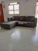 L_shaped modern sofa with head rest
