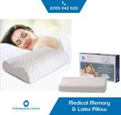 Memory foam cervical pillow