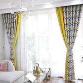 Elegant curtains and sheers