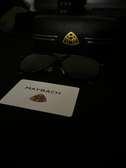 Mayback Platinum/Black Orbit Titanium Sunglasses