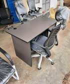 Office desk when a headrest chair