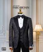 Fabio Bironin Tuxedo 46 Black Patterned 2025