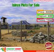 Title deed plots for sale in isinya