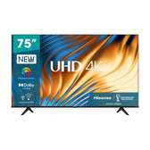 Hisense 75 INCH 4K UHD SLIM FRAMELESS 75A6 series NEW