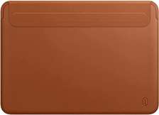 WiWU PU Leather Sleeve for MacBook Pro (Brown)