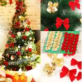 Assorted Christmas tree bows