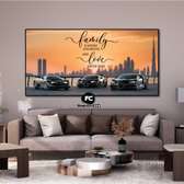 100cm by 50cm floating frame