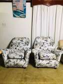 Floral Print Armchairs