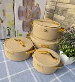 4pcs Leatherite Insulated Hotpots