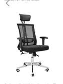 Office black orthopaedic chair D2