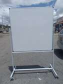 Portable single sided whiteboard 4*4ft