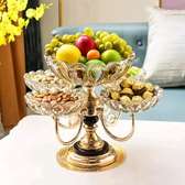 Fruit Basket Bowl Crystal Glass