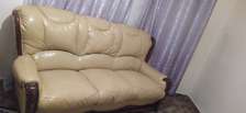 3 Seater leather sofa