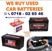 sell us your used car/solar  batteries