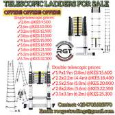 TELESCOPIC (SINGLE AND DOUBLE) FOR SALE