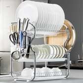 Dish rack 3 layer stainless steel