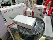 Four 4 Hikivision Security Surveillance CCTV Cameras Complet