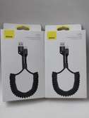 Baseus Fish Eye USB - Lightning 2A Spring Cable 1m