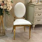 Modern Gold Framed Stackable Event Dining Chair
