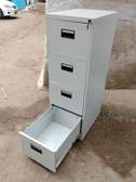 Four drawers, spacious metallic filling cabinets