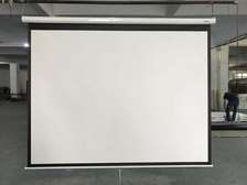 84"x 84" Manual Pull-Down Projection Screen