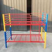 Metal Kids Bunk Bed Twin Size Bright Colors