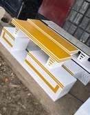 New 5ft length 
White gold tv stand
