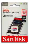 SanDisk 64GB Ultra Lite Micro SD Card.