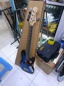 Fender Electric Bass Guitar Blue Gradient 5 String